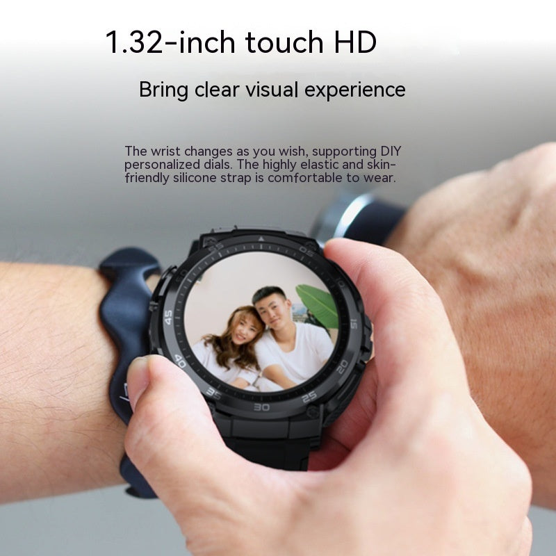 Smart Watch with Bluetooth Earpods